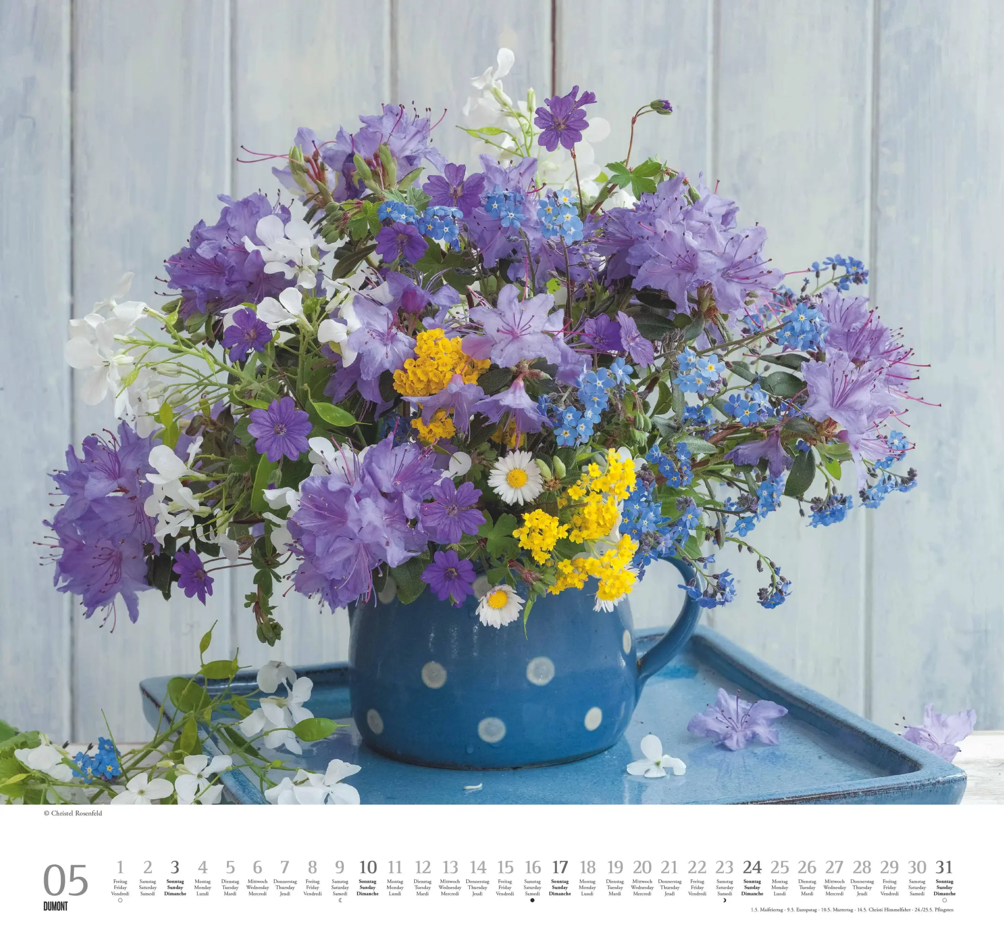 Bild: 4069095008137 | Geliebte Blumensträuße 2026 - DUMONT Wandkalender - mit allen...