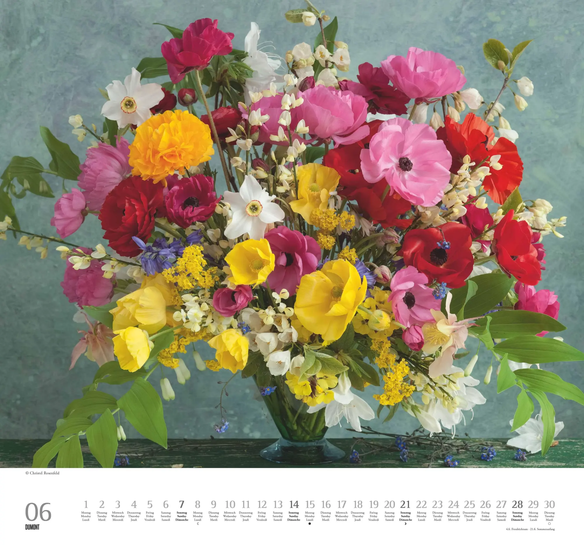 Bild: 4069095008137 | Geliebte Blumensträuße 2026 - DUMONT Wandkalender - mit allen...
