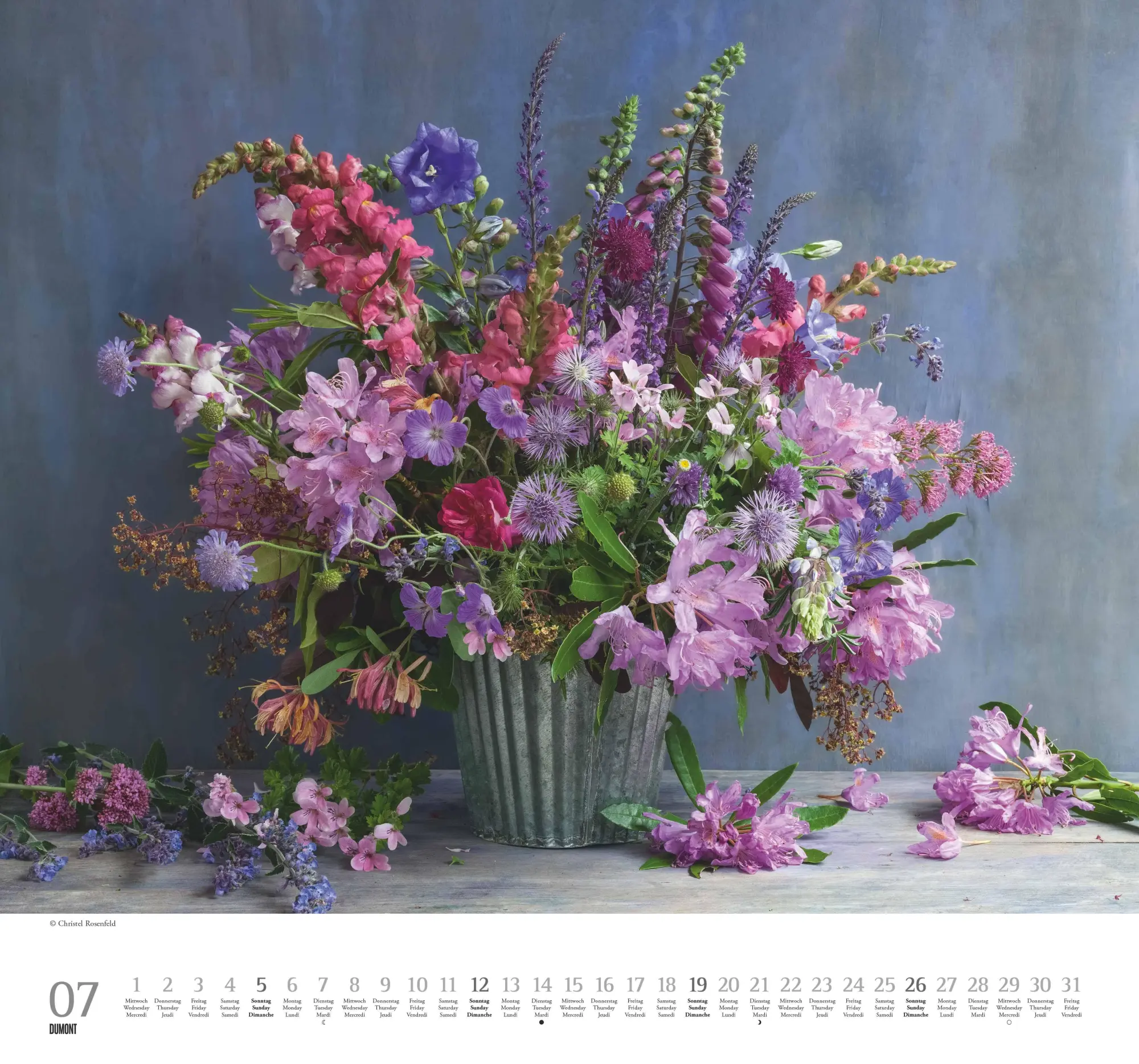 Bild: 4069095008137 | Geliebte Blumensträuße 2026 - DUMONT Wandkalender - mit allen...