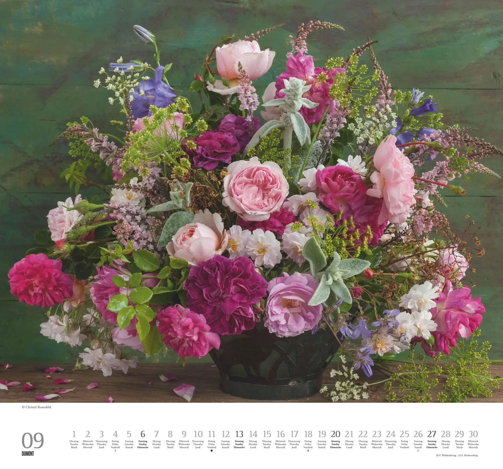 Bild: 4069095008137 | Geliebte Blumensträuße 2026 - DUMONT Wandkalender - mit allen...