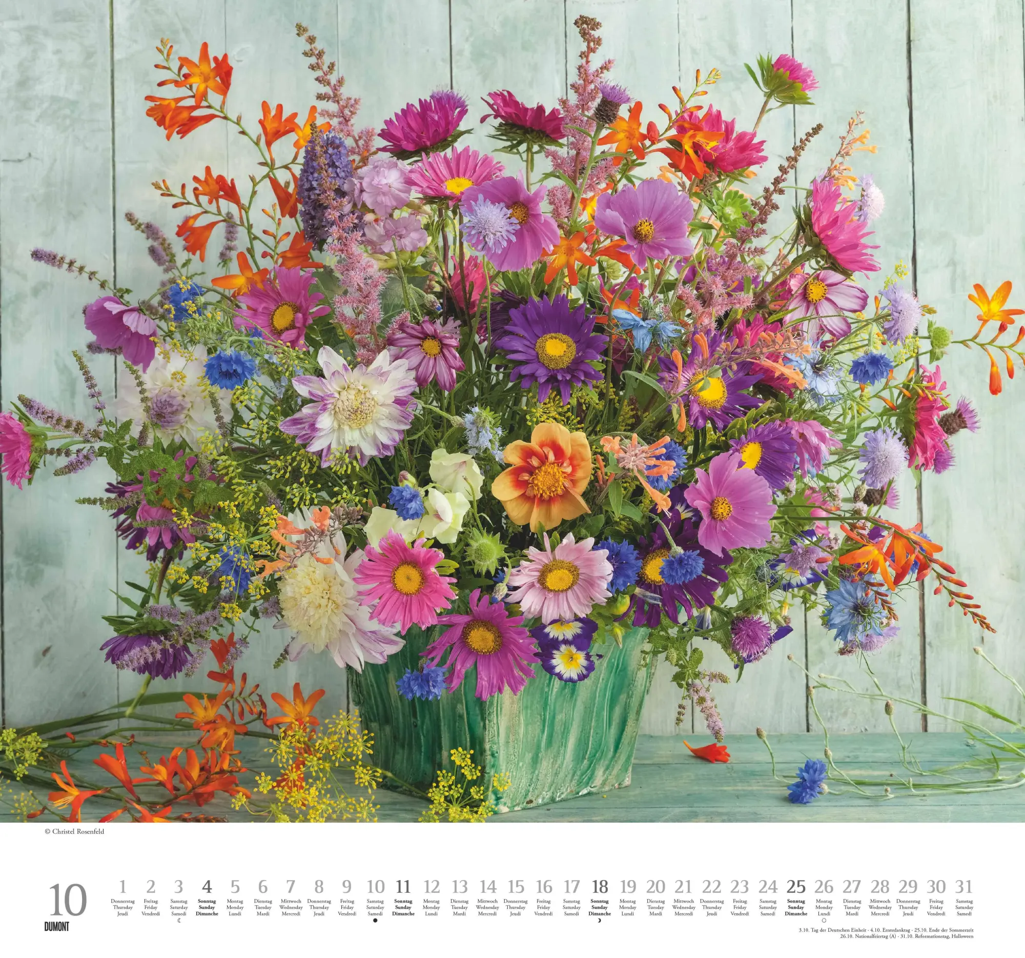 Bild: 4069095008137 | Geliebte Blumensträuße 2026 - DUMONT Wandkalender - mit allen...