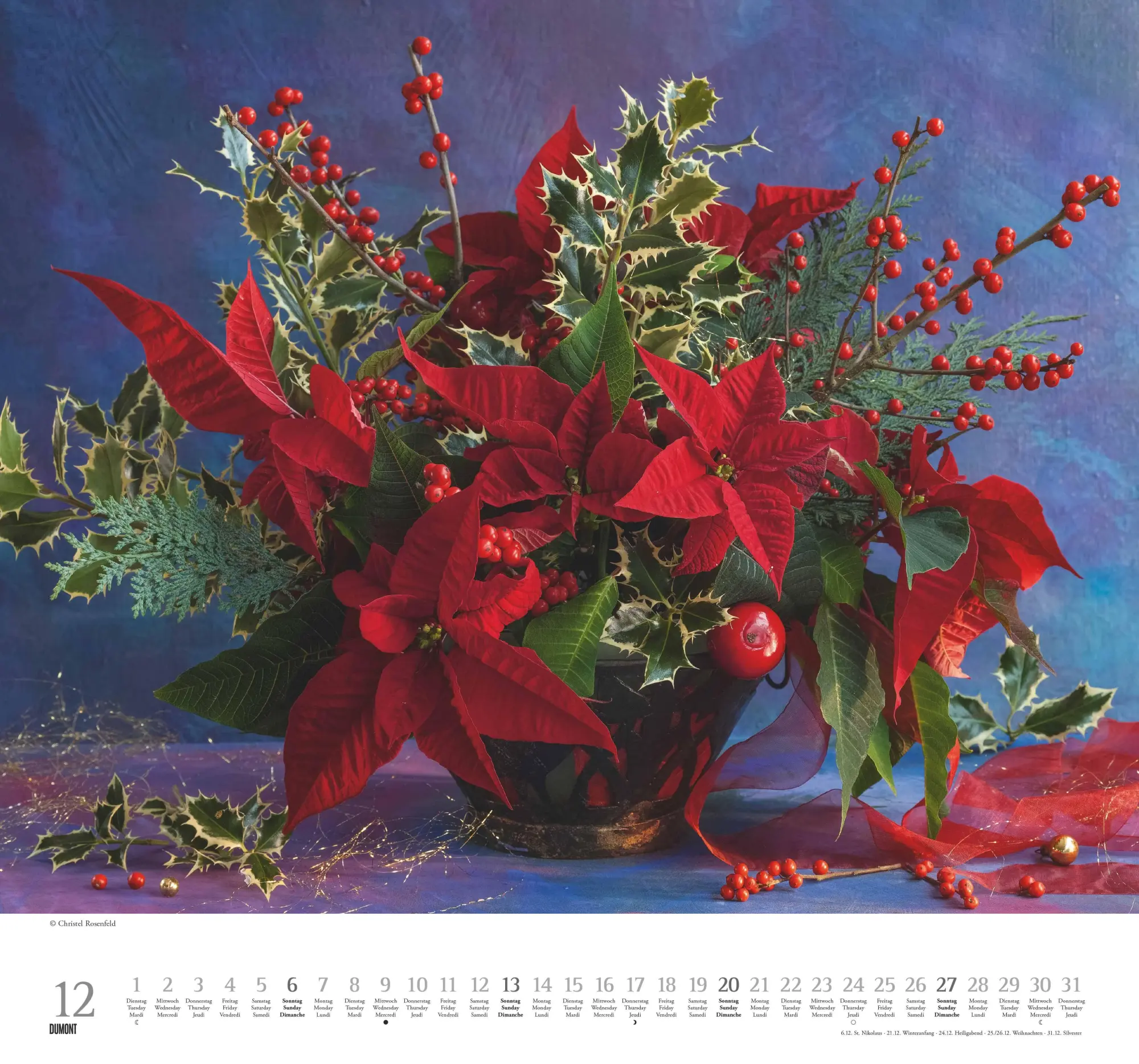 Bild: 4069095008137 | Geliebte Blumensträuße 2026 - DUMONT Wandkalender - mit allen...