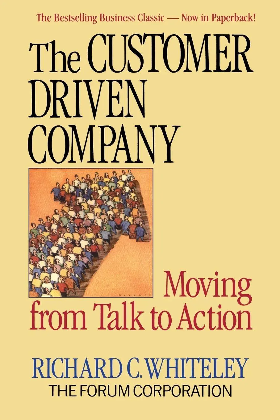 Cover: 9780201608137 | The Customer-Driven Company | Moving from Talk to Action | Whiteley