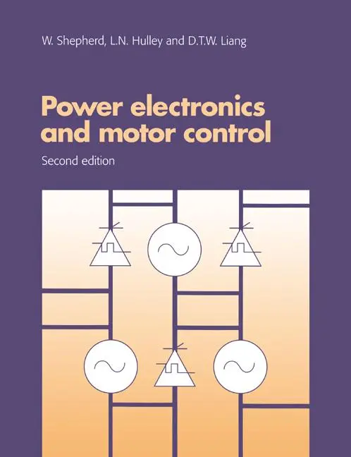 Cover: 9780521478137 | Power Electronics and Motor Control | W. Shepherd | Taschenbuch | 2004