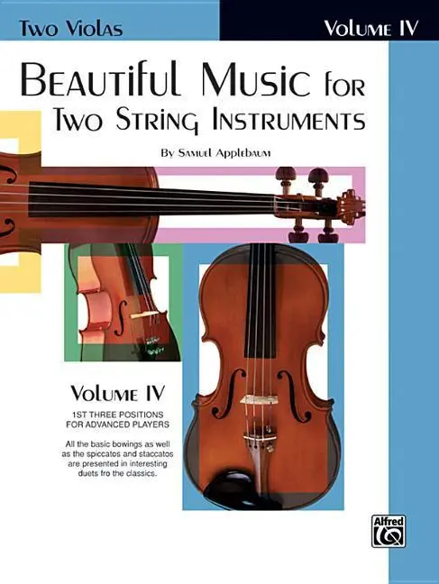 Cover: 9780769218137 | Beautiful Music for Two String Instruments Book IV | Samuel Applebaum