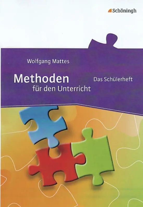 Cover: 9783140238137 | Methoden für den Unterricht | Schülerheft | Wolfgang Mattes | 80 S.