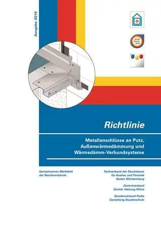Cover: 9783481038137 | Richtlinie Metallanschlüsse an Putz, Außenwärmedämmung und...