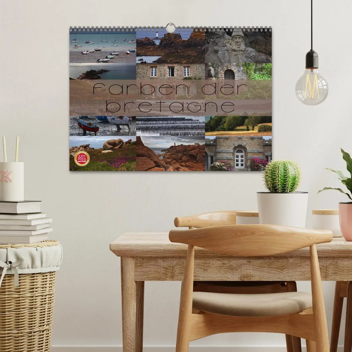 Bild: 9783516158137 | Farben der Bretagne (Wandkalender 2026 DIN A3 quer), CALVENDO...