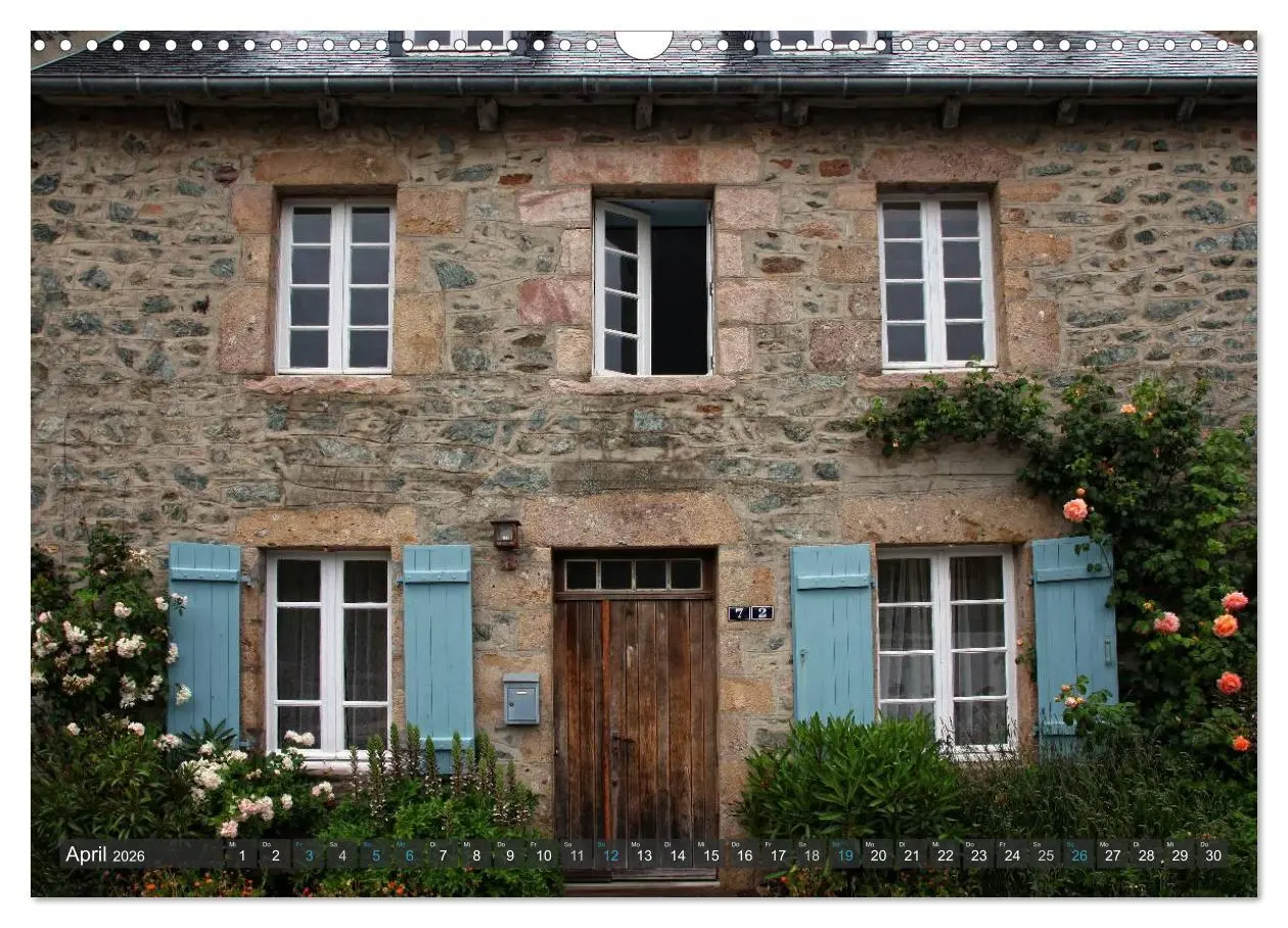 Bild: 9783516158137 | Farben der Bretagne (Wandkalender 2026 DIN A3 quer), CALVENDO...