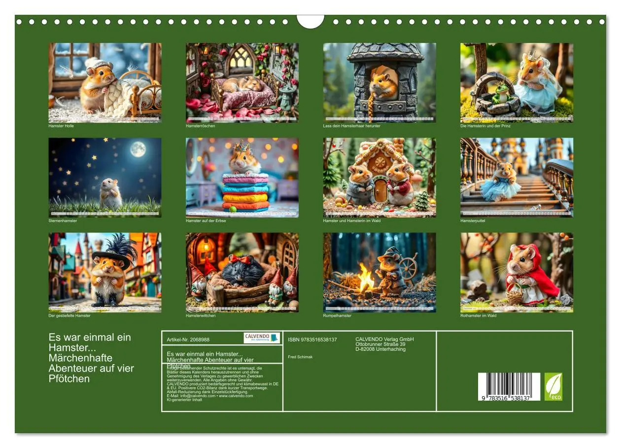 Bild: 9783516538137 | Es war einmal ein Hamster... Märchenhafte Abenteuer auf vier...