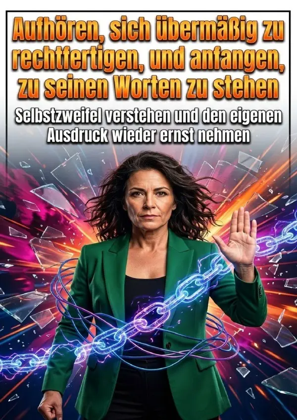 Cover: 9783565358137 | Aufhören, sich übermäßig zu rechtfertigen, und anfangen, zu seinen...