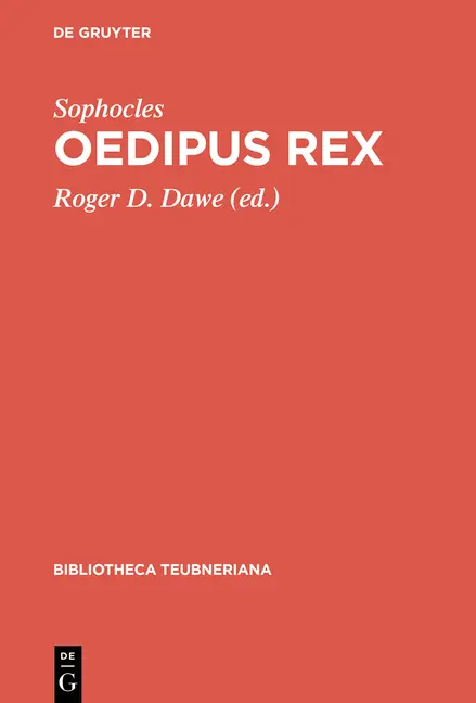 Cover: 9783598718137 | Oedipus rex | Sophokles | Taschenbuch | Griechisch (bis 1453)