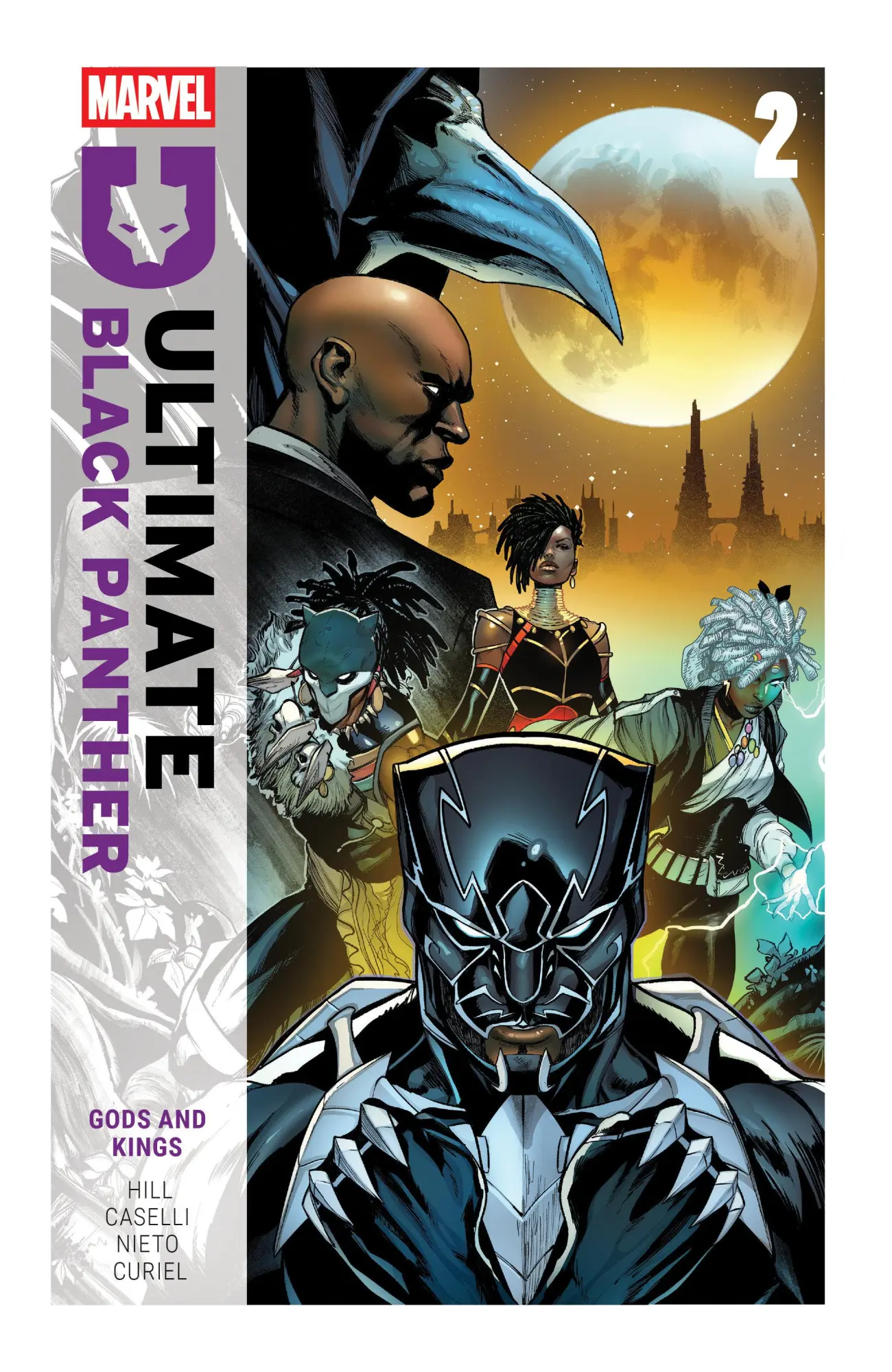 Cover: 9781302958237 | Ultimate Black Panther by Bryan Hill Vol. 2: Gods and Kings | Hill