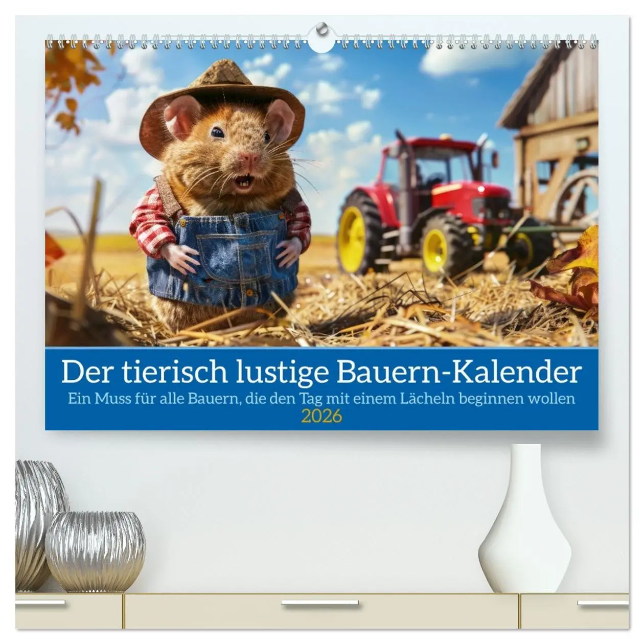 Cover: 9783457368237 | Der tierisch lustige Bauern-Kalender (hochwertiger Premium...