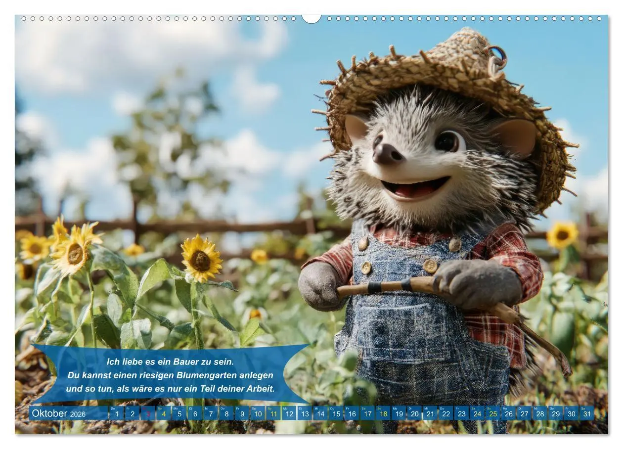 Bild: 9783457368237 | Der tierisch lustige Bauern-Kalender (hochwertiger Premium...