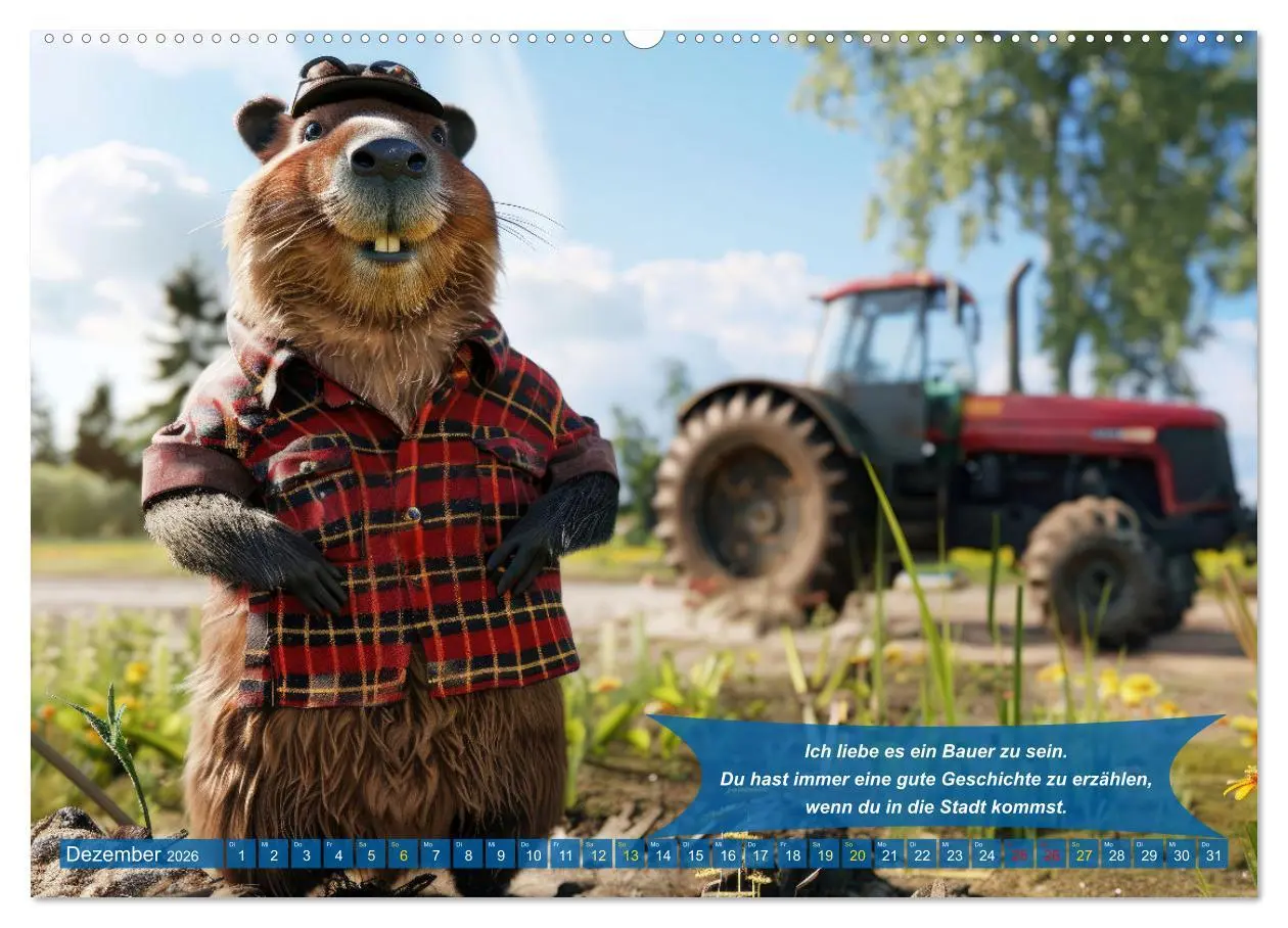 Bild: 9783457368237 | Der tierisch lustige Bauern-Kalender (hochwertiger Premium...