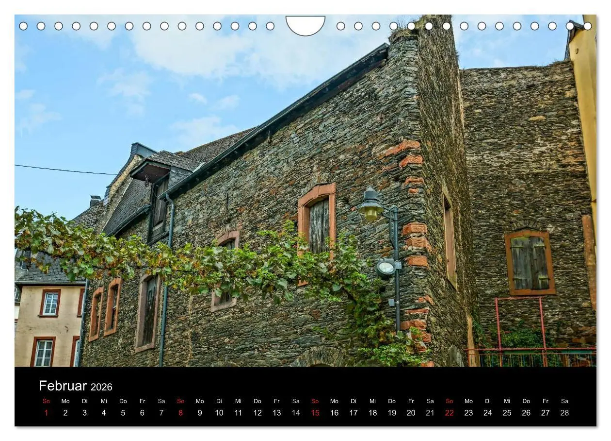 Bild: 9783516078237 | Schöne Mosel (Wandkalender 2026 DIN A4 quer), CALVENDO Monatskalender