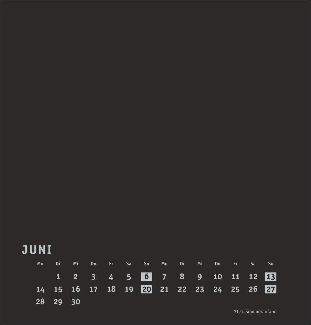 Bild: 9783756418237 | Premium-Bastelkalender schwarz mittel 2027 | Heye | Kalender | 14 S.
