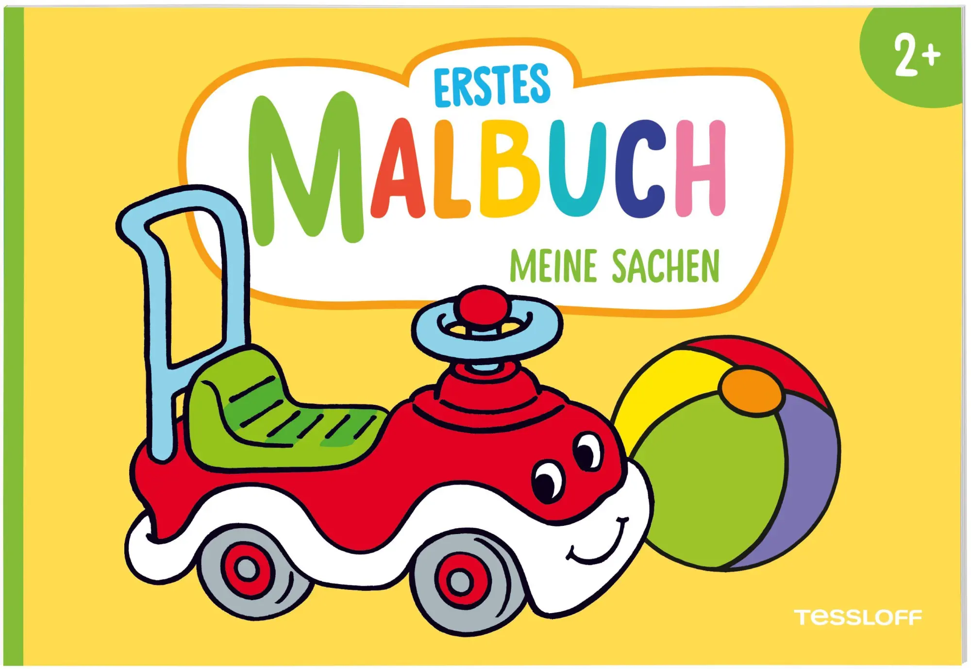 Cover: 9783788648237 | Erstes Malbuch. Meine Sachen | Ab 2 Jahren | Kersti Turnhofer | Buch