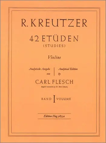 Cover: 9790202818237 | 42 Etüden Band 1 für Violine | Rudolf Kreutzer | Buch