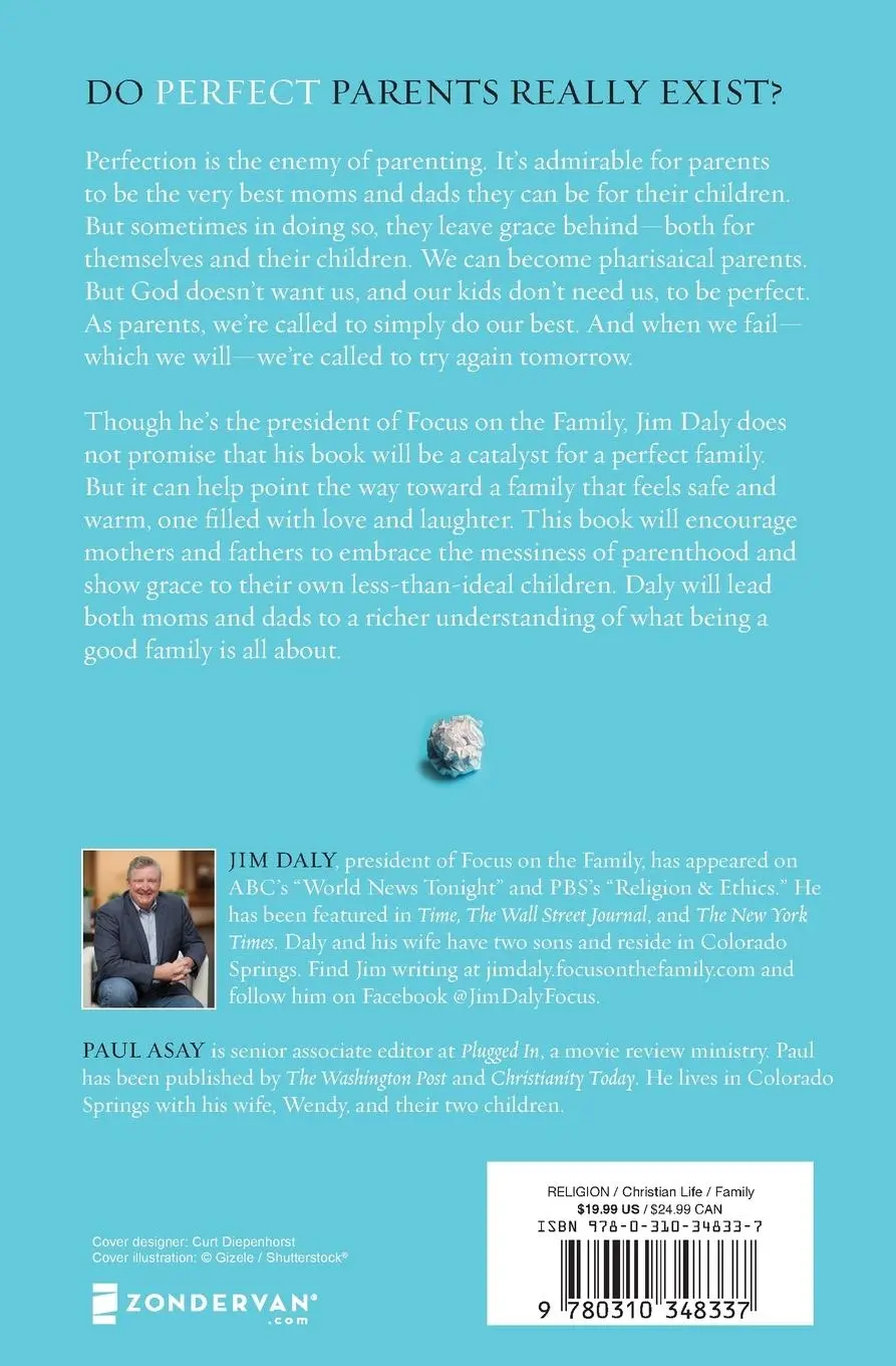 Rückseite: 9780310348337 | When Parenting Isn't Perfect | Jim Daly | Taschenbuch | Englisch