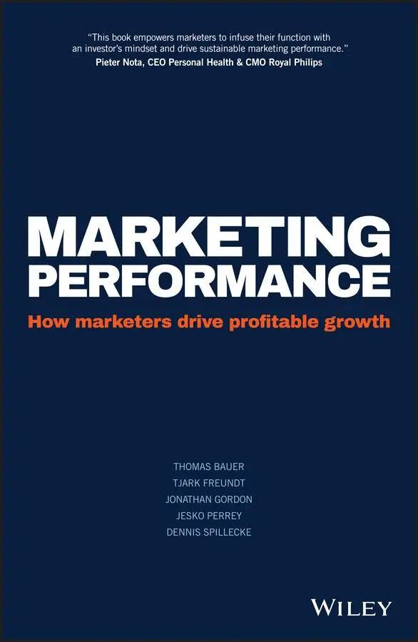 Cover: 9781119278337 | Marketing Performance | How Marketers Drive Profitable Growth | Buch