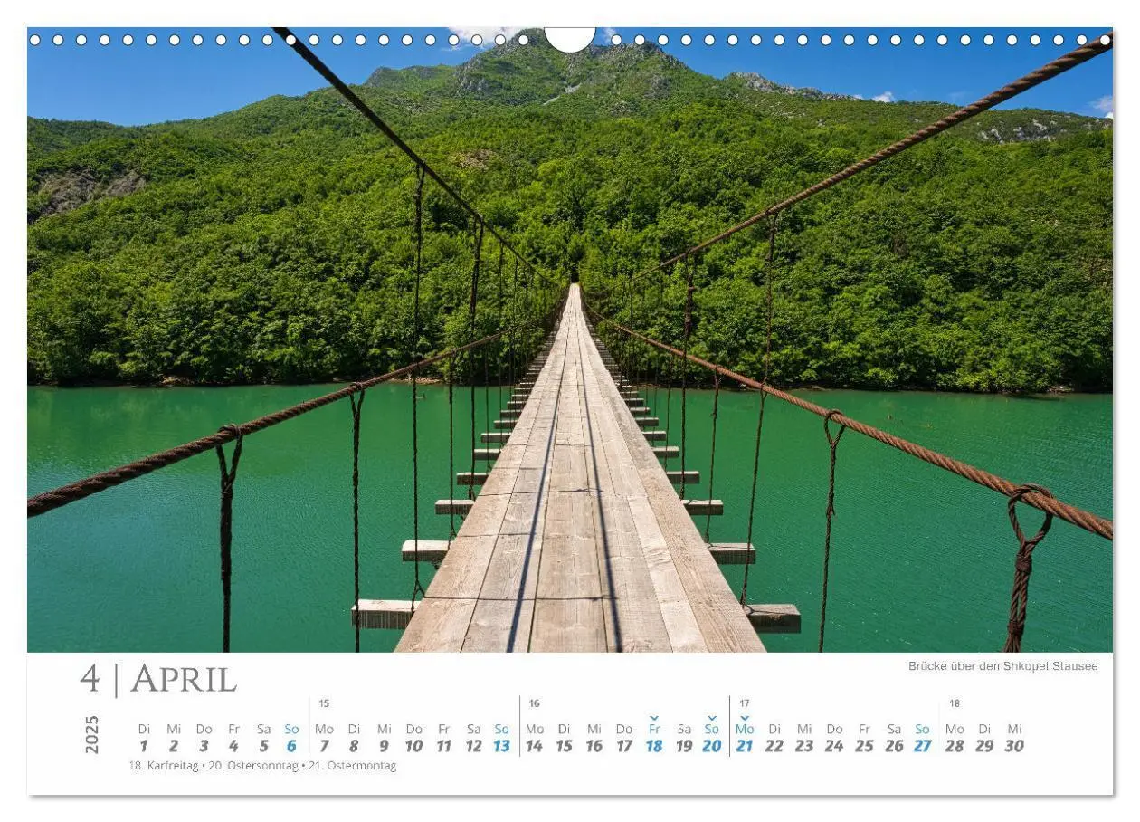 Bild: 9783383798337 | Albanien - wild, authentisch, abenteuerlich (Wandkalender 2025 DIN...
