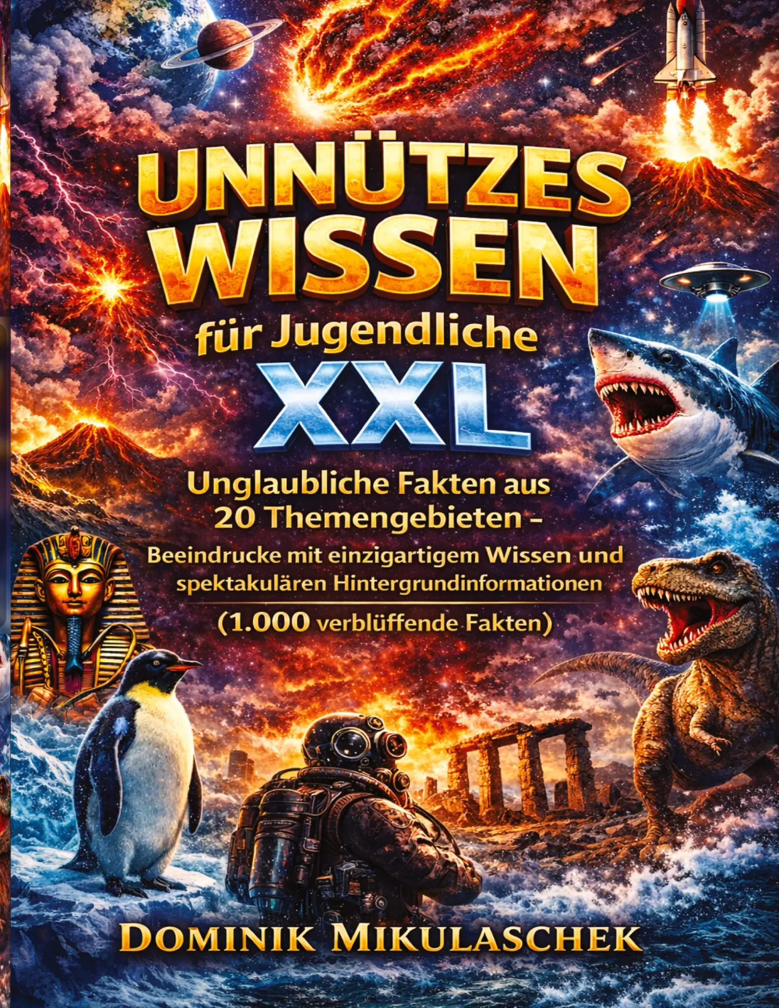 Cover: 9783384788337 | Unnützes Wissen für Jugendliche XXL | Dominik Mikulaschek | Buch