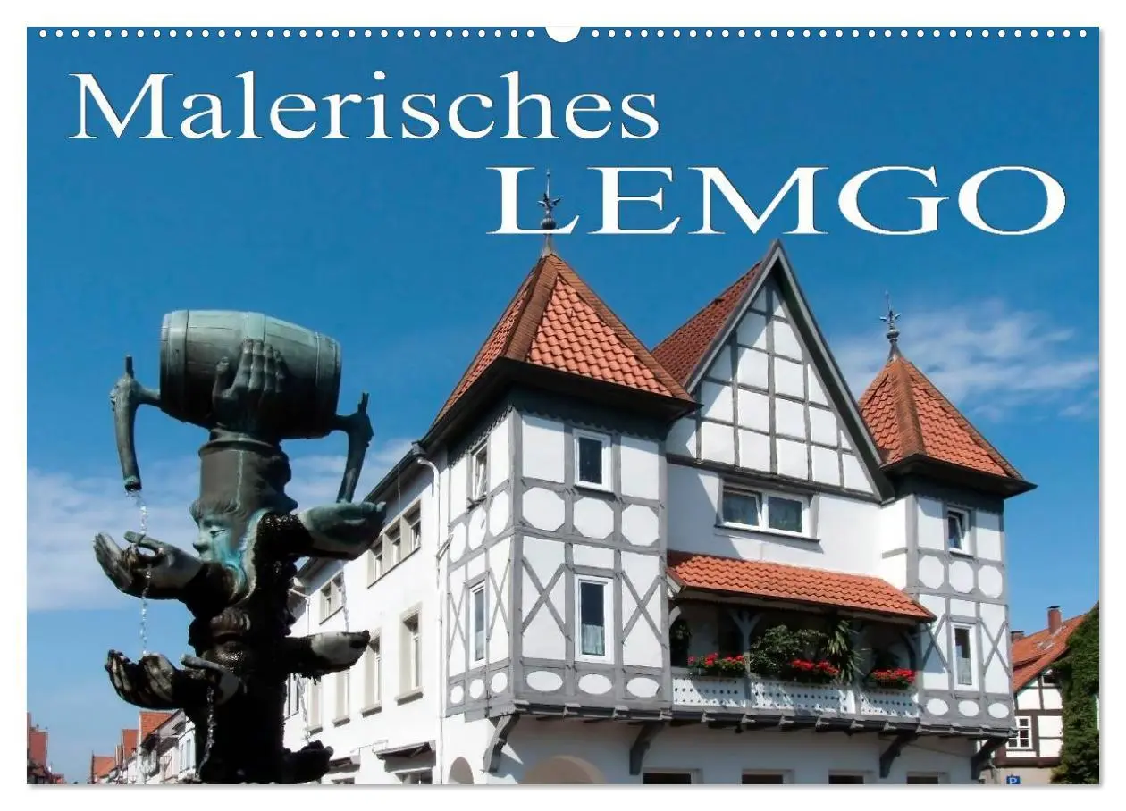 Cover: 9783516138337 | Malerisches Lemgo (Wandkalender 2026 DIN A2 quer), CALVENDO...