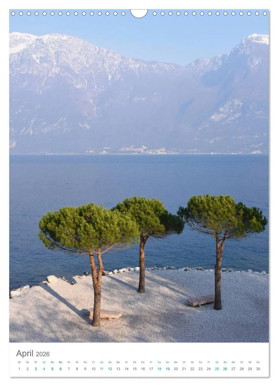 Bild: 9783516378337 | Eine zauberhafte Reise um den Gardasee (Wandkalender 2026 DIN A3...