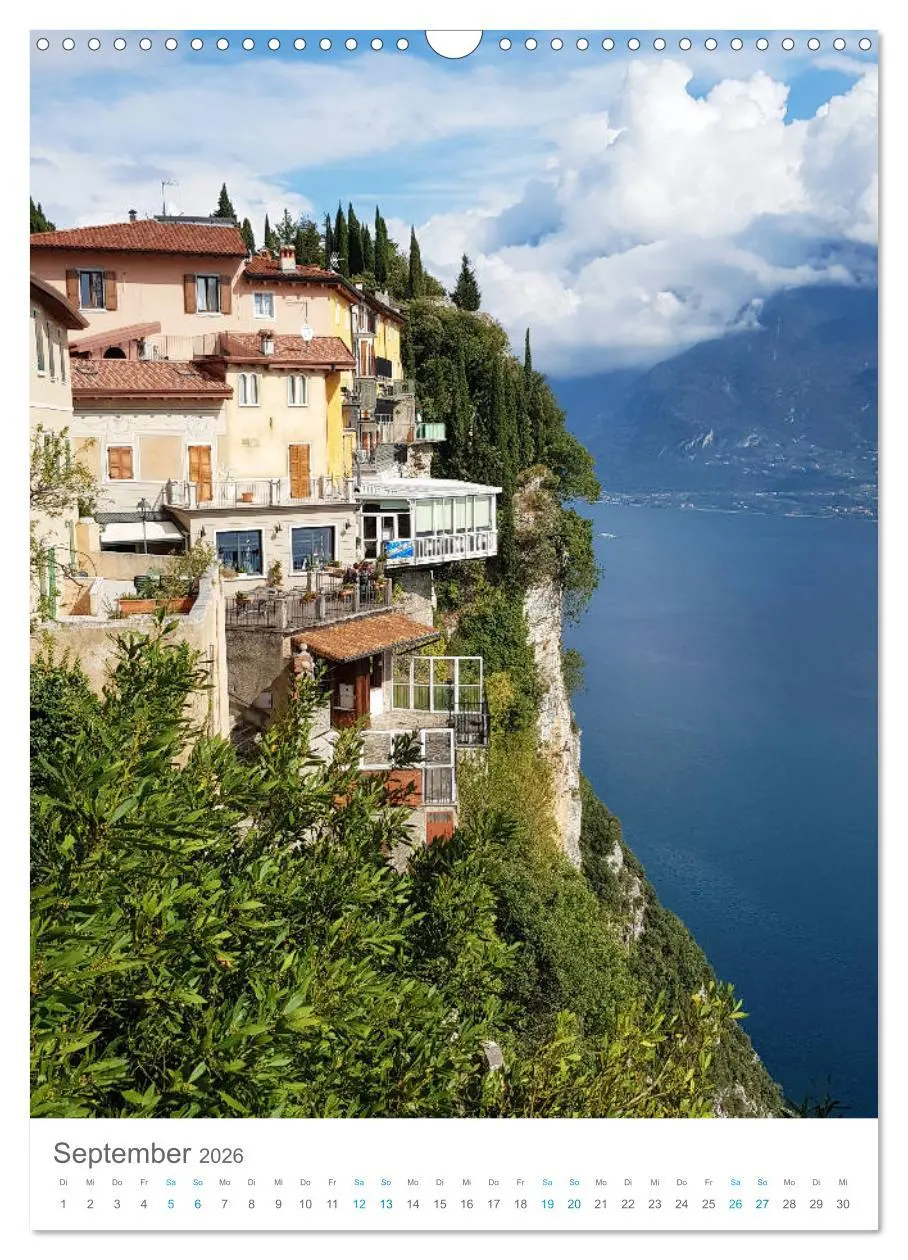 Bild: 9783516378337 | Eine zauberhafte Reise um den Gardasee (Wandkalender 2026 DIN A3...