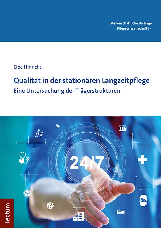 Cover: 9783828848337 | Qualität in der stationären Langzeitpflege | Eibe Hinrichs | Buch
