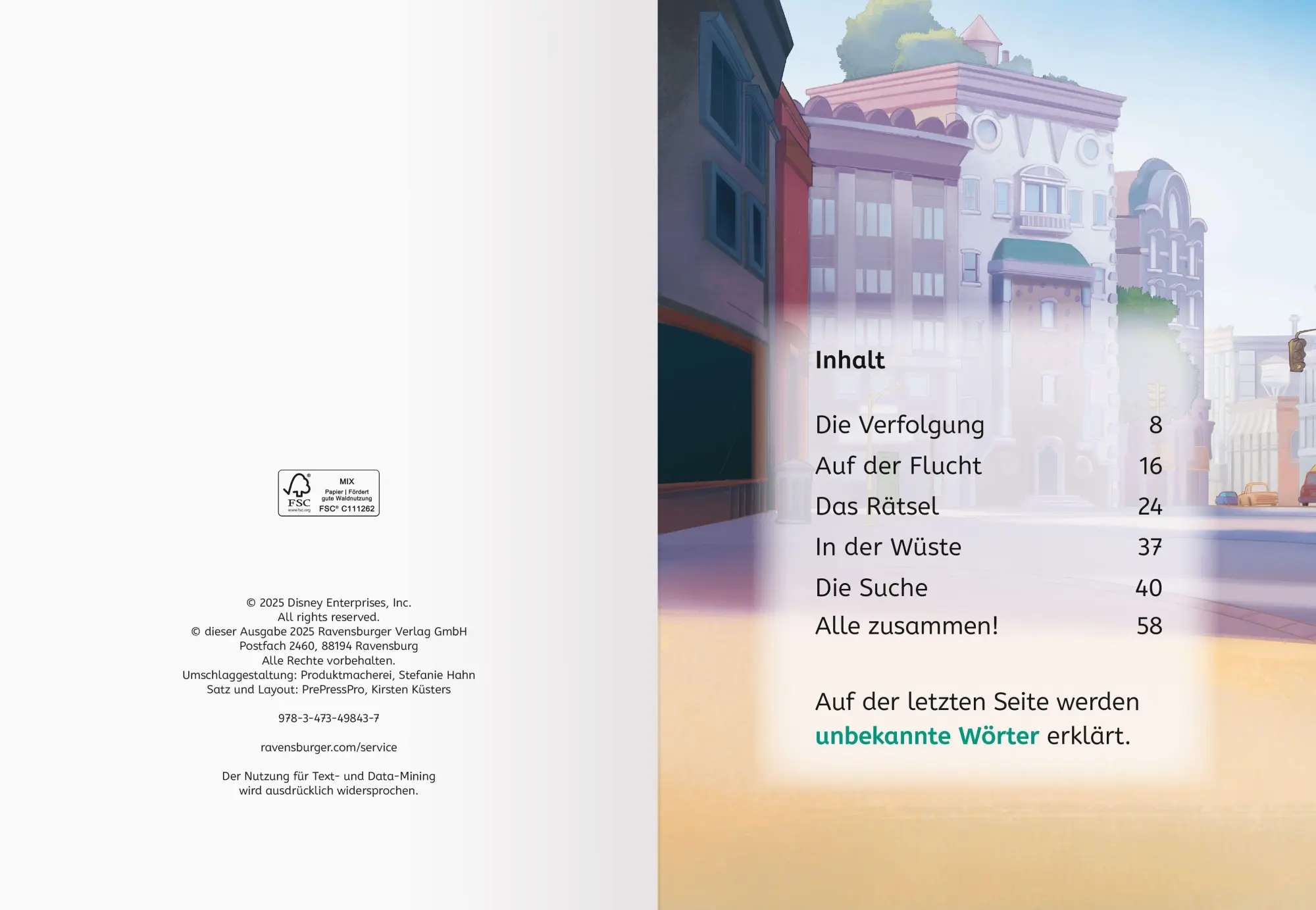 Bild: 9783473498437 | Disney Zoomania 2 - Das offizielle Erstlesebuch zu Film 2 | Neubauer