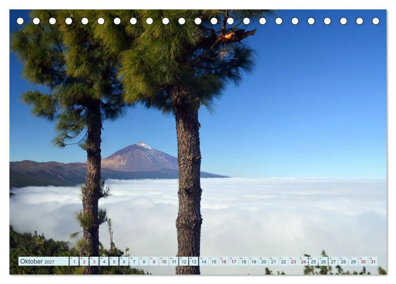 Bild: 9783569528437 | Teneriffa - Insel der Glückseligen (Tischkalender 2027 DIN A5...