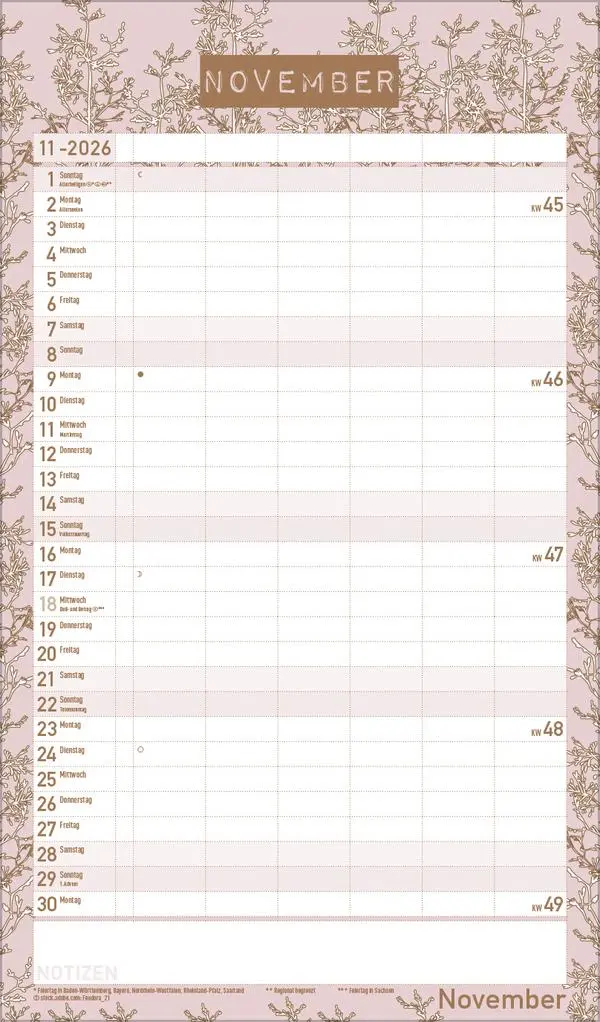 Bild: 9783731888437 | Premium Familienplaner Pläne schmieden 2026 | Verlag Korsch | Kalender