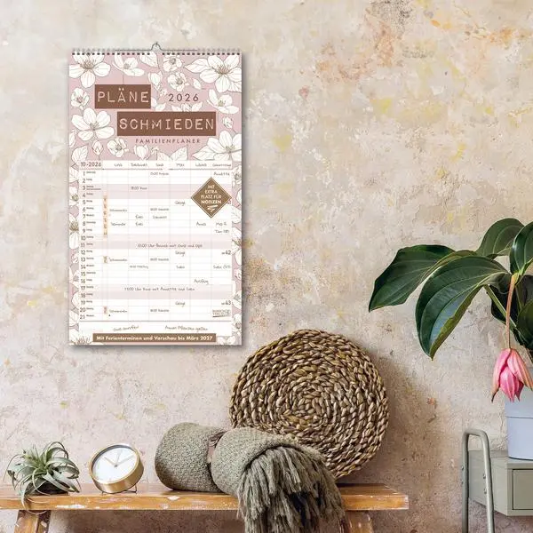 Bild: 9783731888437 | Premium Familienplaner Pläne schmieden 2026 | Verlag Korsch | Kalender