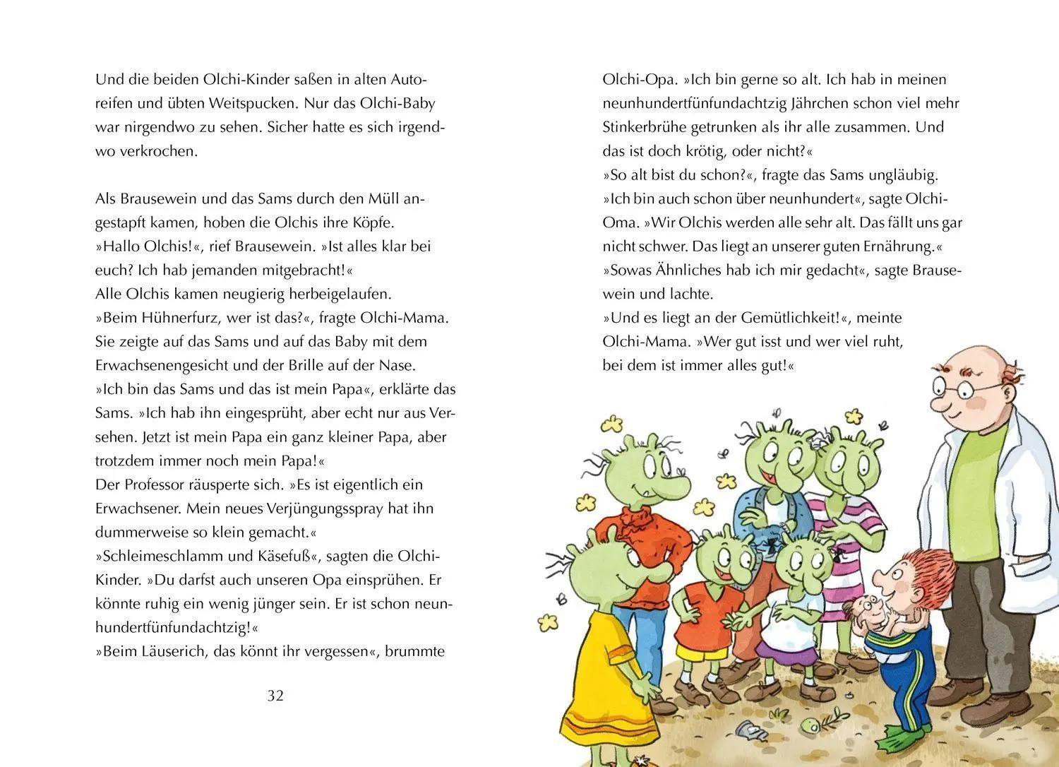 Bild: 9783751208437 | Die Olchis und das Sams. Die kaputte Wunschmaschine | Dietl (u. a.)
