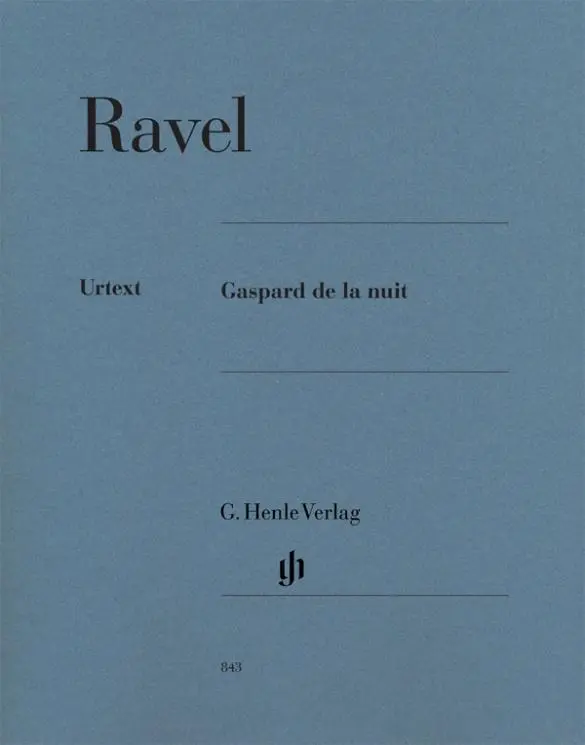 Cover: 9790201808437 | Ravel, Maurice - Gaspard de la nuit | Maurice Ravel | Taschenbuch
