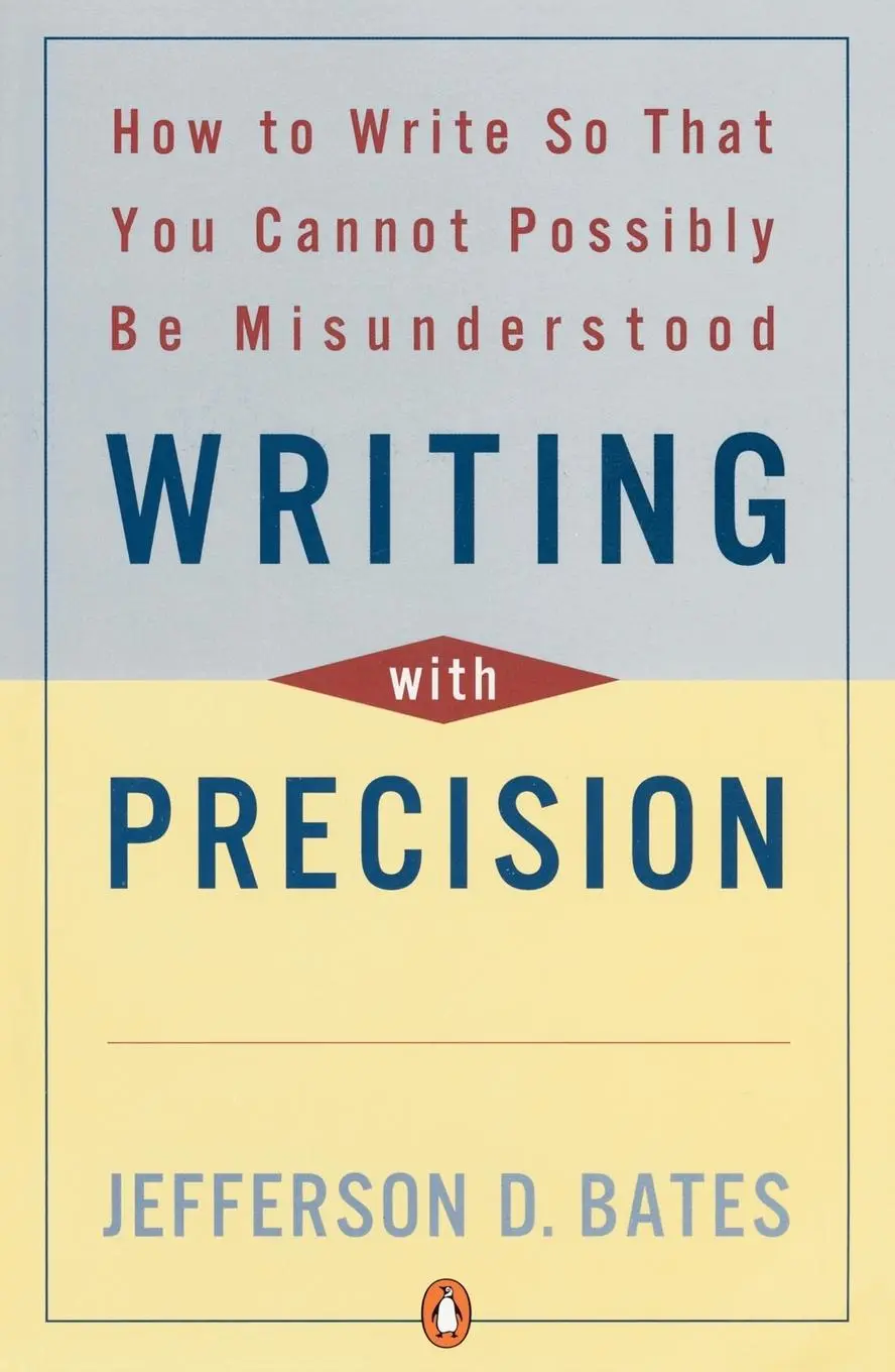 Cover: 9780140288537 | Writing with Precision | Jefferson D. Bates | Taschenbuch | Englisch