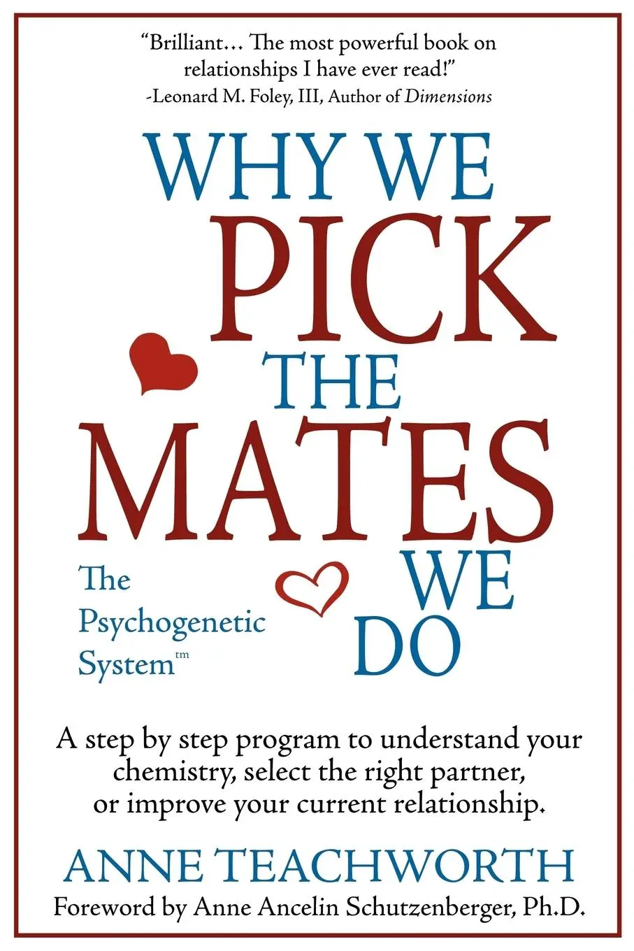 Cover: 9781889968537 | Why We Pick the Mates We Do: A Step-By-Step Program to Select a...