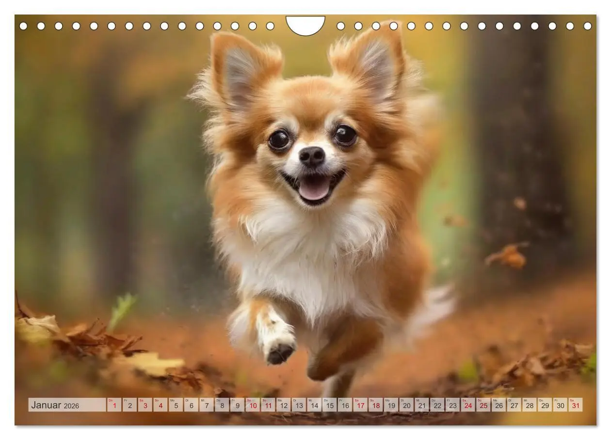 Bild: 9783457338537 | Chihuahuas - Kleine Hunde - große Temperamentbündel (Wandkalender...