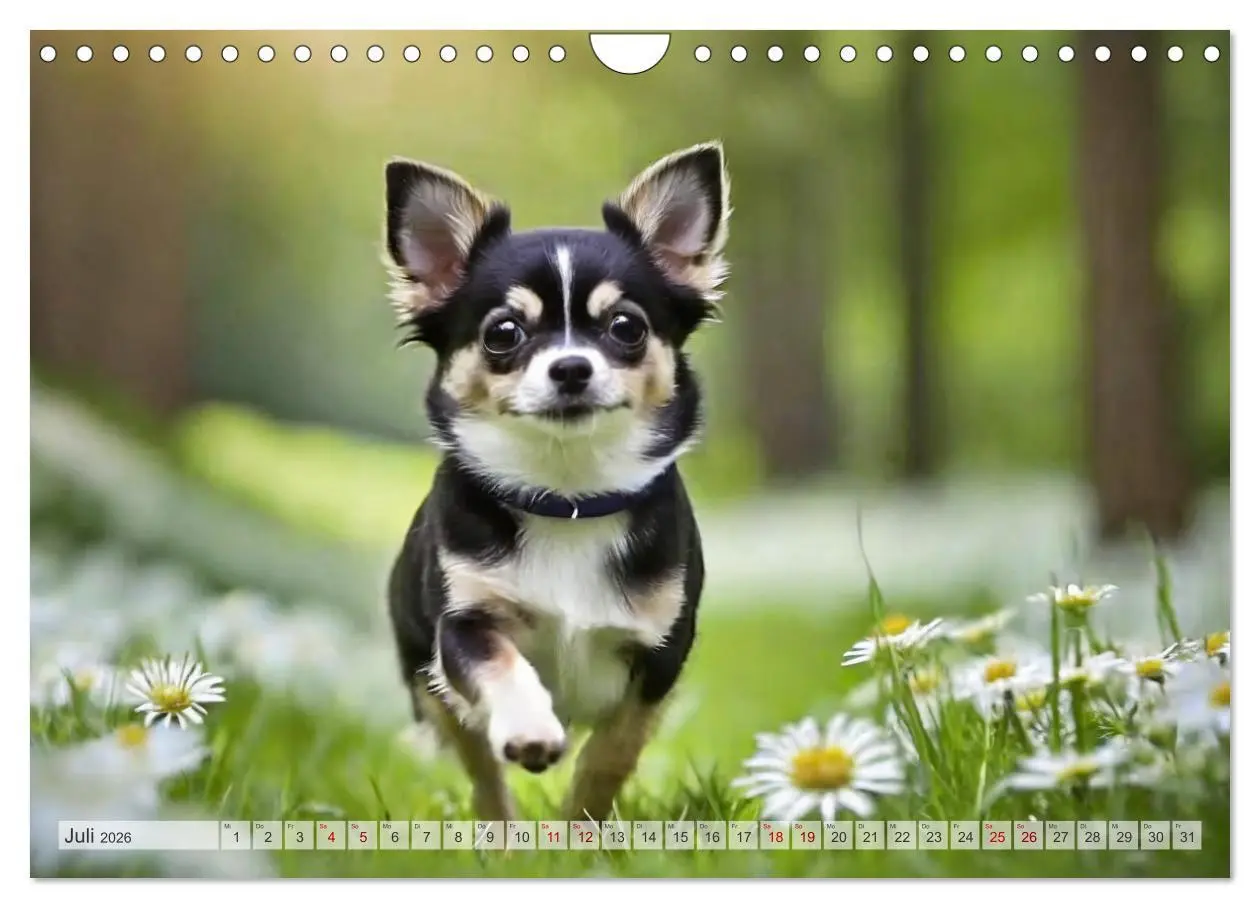 Bild: 9783457338537 | Chihuahuas - Kleine Hunde - große Temperamentbündel (Wandkalender...