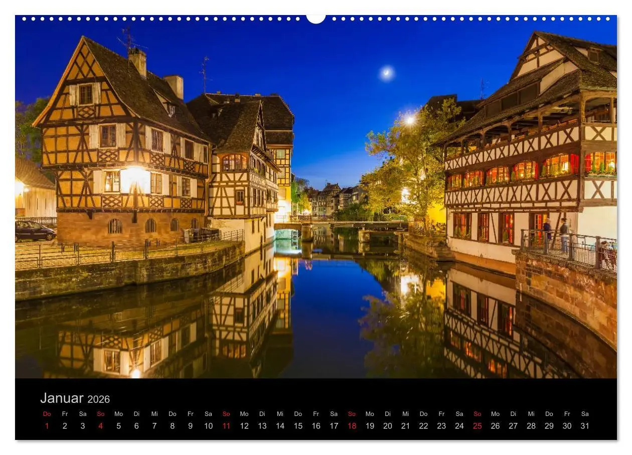 Bild: 9783516048537 | Straßburg Impressionen (hochwertiger Premium Wandkalender 2026 DIN...