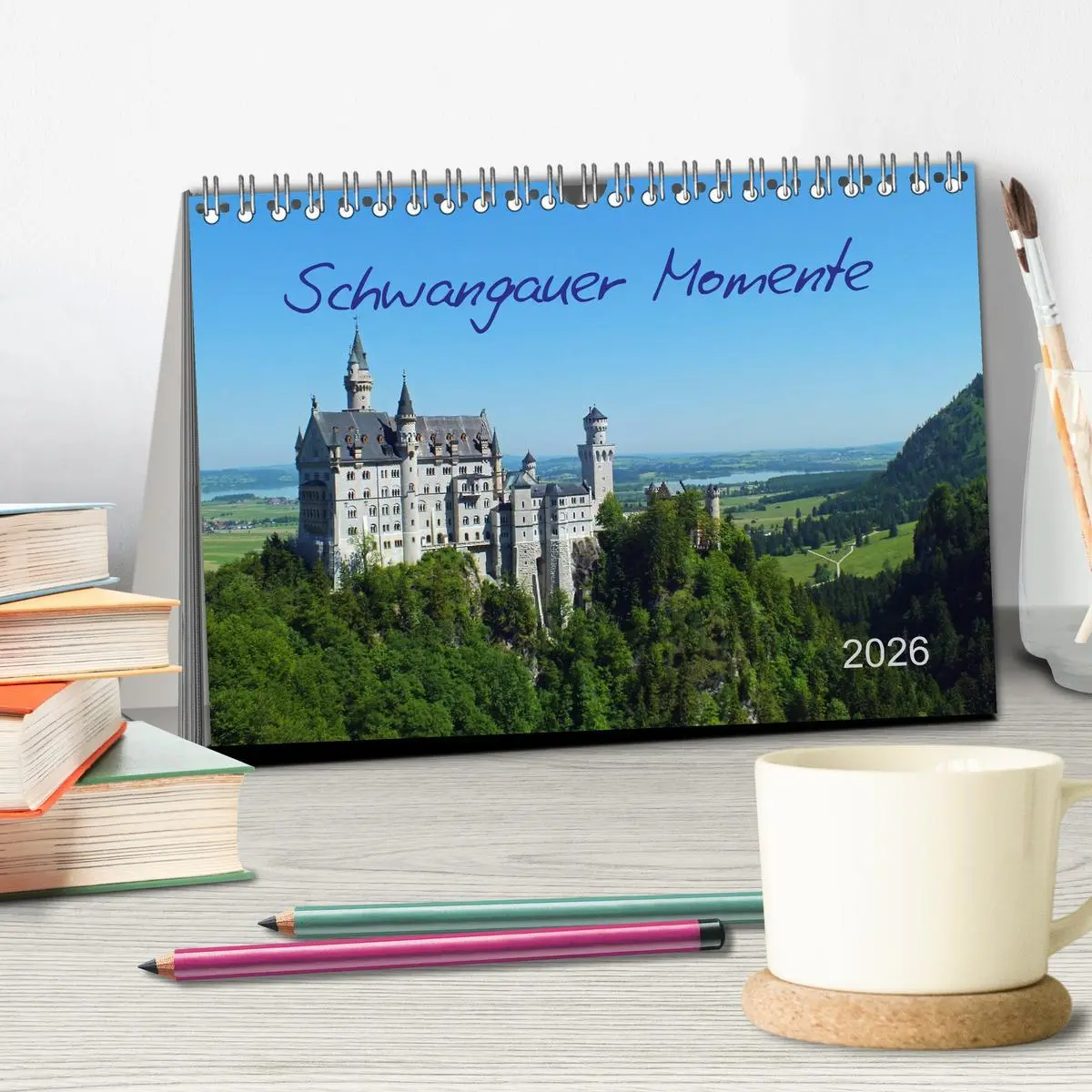 Bild: 9783516118537 | Schwangauer Momente (Tischkalender 2026 DIN A5 quer), CALVENDO...
