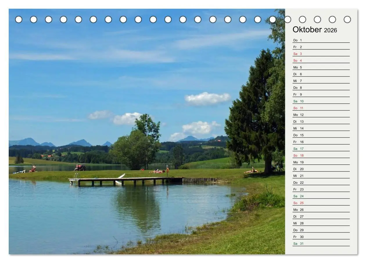 Bild: 9783516118537 | Schwangauer Momente (Tischkalender 2026 DIN A5 quer), CALVENDO...