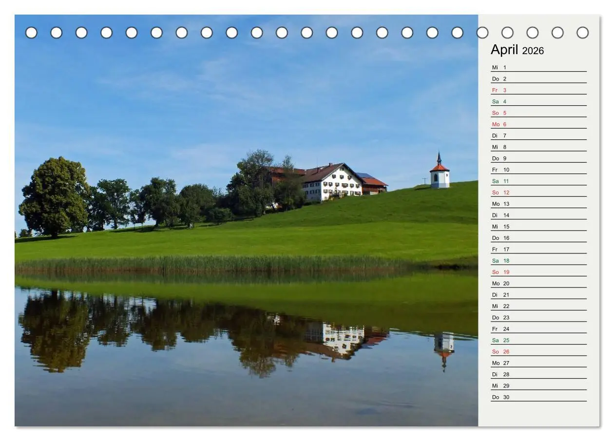 Bild: 9783516118537 | Schwangauer Momente (Tischkalender 2026 DIN A5 quer), CALVENDO...