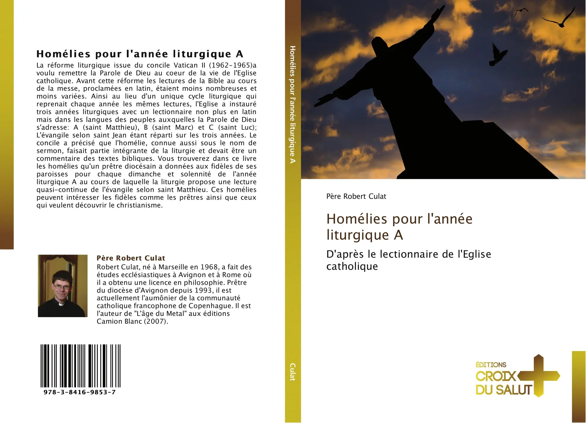 Cover: 9783841698537 | Homélies pour l'année liturgique A | Père Robert Culat | Taschenbuch