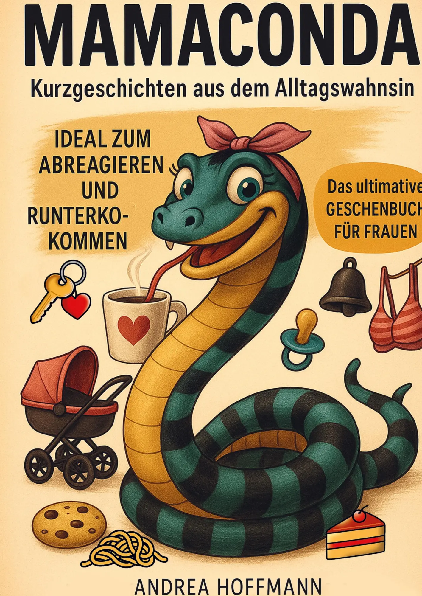 Cover: 9783911368537 | Mamaconda - Kurzgeschichten aus dem Alltagswahnsinn | Andrea Hoffmann