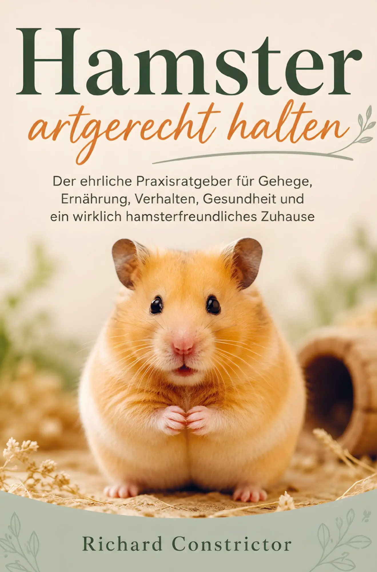 Cover: 9789403898537 | Hamster artgerecht halten | Richard Constrictor | Taschenbuch | 132 S.