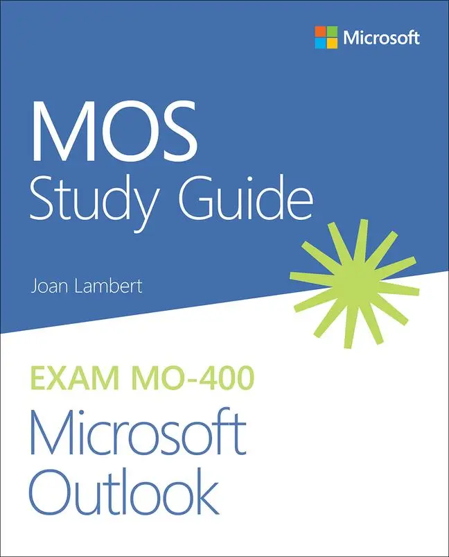 Cover: 9780136628637 | Mos Study Guide for Microsoft Outlook Exam Mo-400 | Joan Lambert